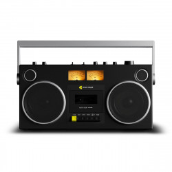 WeAreRewind Curtis Tragbarer Kassettenspieler mit Bluetooth schwarz WeAreRewind Curtis Tragbarer Kassettenspieler mit Bluetooth schwarz