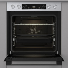 GORENJE Induktions Herd-Set »BCSIB737OTX« mit 1-fach-Teleskopauszug Aqua Clean 1 Stk. tlg. Pizzafunktion mit 300 °C – perfekt für Pizza, Focaccia und mehr!