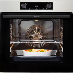 GORENJE Backofen-Set »BOSB737OTX« mit 1-fach-Teleskopauszug Aqua Clean Pizzafunktion mit 300 °C – perfekt für Pizza, Focaccia und mehr!