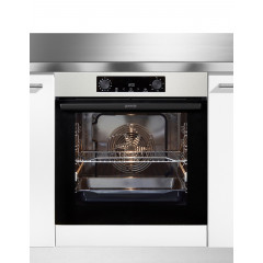 GORENJE Backofen-Set »BOSB737OTX« mit 1-fach-Teleskopauszug Aqua Clean Pizzafunktion mit 300 °C – perfekt für Pizza, Focaccia und mehr!