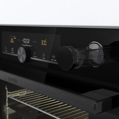 GORENJE BSA6747A04BGWI, Backofen (Einbaugerät, 77 l, 595 mm breit), Dampfgarfunktion