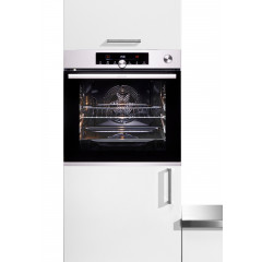 GORENJE Pyrolyse Backofen »BPSA6747A08XWI« mit Pyrolyse-Selbstreinigung Pyrolyse, 2fach Teleskopauszug, Wassertank für Dampf, AirFry-Funktion