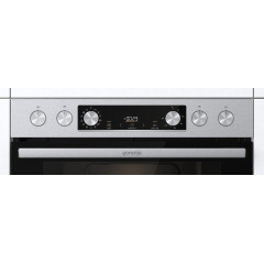 GORENJE STEEL SET 4 (BCS6737E06X+ECD634X), Einbauherdset (Glaskeramik-Kochfeld, A, 77 l)