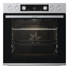 GORENJE STEEL SET 4 (BCS6737E06X+ECD634X), Einbauherdset (Glaskeramik-Kochfeld, A, 77 l)