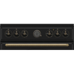 GORENJE Elektro-Standherd »GECS6B70CLB« Aqua Clean Retro Design. Zeitlose Eleganz für jede Küche