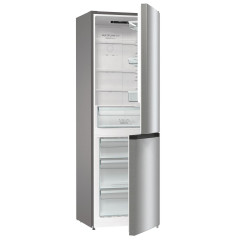 GORENJE NRK61CS2XL4 Kühlgefrierkombination (C, 300 l, 1850 mm hoch, Silber)