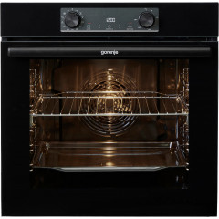 GORENJE Backofen-Set »BOS6737E13BGOT« mit 1-fach-Teleskopauszug Aqua Clean Set, Pizzafunktion mit 300 °C – perfekt für Pizza, Focaccia und mehr!