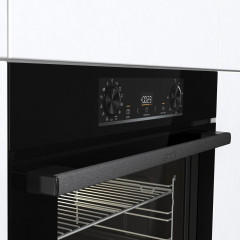 GORENJE BLACK INDUCTION SET 2 (BOS6737E06BG+GI6401BSC), Backofenset (Induktion, A, 77 l)
