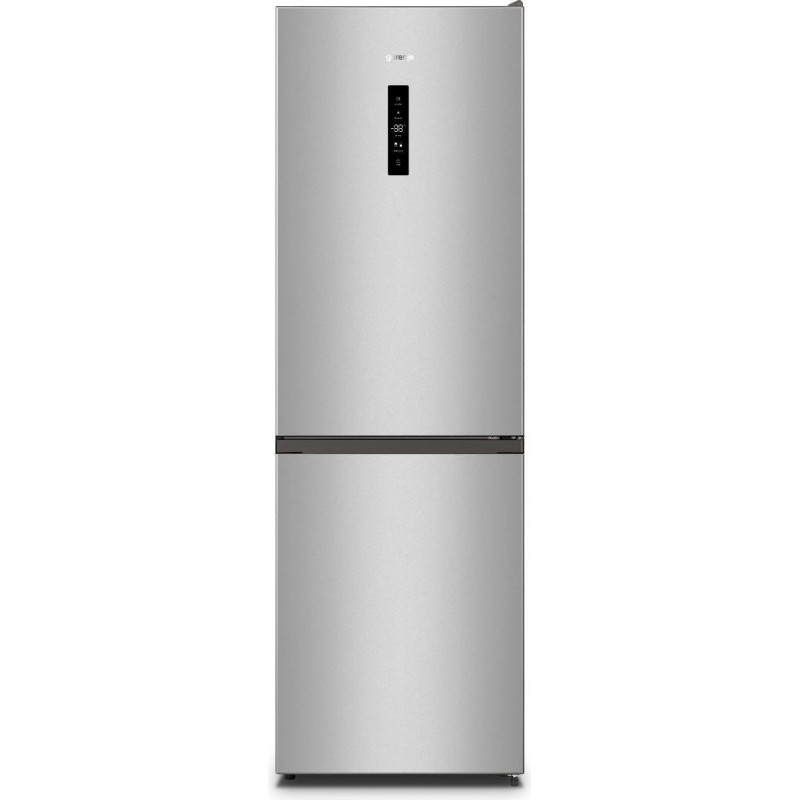 Gorenje NRK619CAXL4 Kühl-Gefrierkombination 186 cm Höhe EEK C Grau