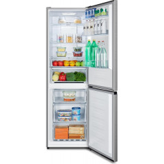 Gorenje NRK619CAXL4 Kühl-Gefrierkombination 186 cm Höhe EEK C Grau