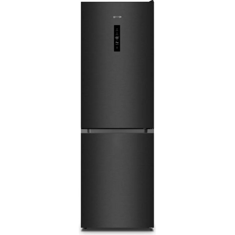 Gorenje NRK619CABXL4 Kühl-Gefrierkombination 186 cm Höhe EEK C Schwarz