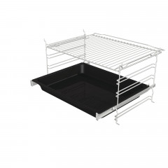 GORENJE BLACK SET 5 INDUCTION (BCIX6737E05BG+GI6400BXDE), Einbauherdset (Induktionskochfeld, A, 77 l)
