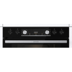 GORENJE BLACK SET 5 INDUCTION (BCIX6737E05BG+GI6400BXDE), Einbauherdset (Induktionskochfeld, A, 77 l)