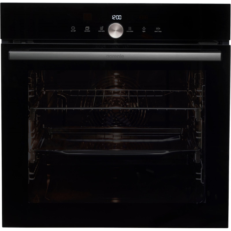 GORENJE Pyrolyse Backofen »BPS 6747 A09DBGOT« mit 2-fach-Teleskopauszug mit Pyrolyse-Selbstreinigung Pyrolyse: Selbstreinigung durch hohe Hitze ohne Chemie