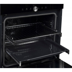 GORENJE Pyrolyse Backofen »BPS 6747 A09DBGOT« mit 2-fach-Teleskopauszug mit Pyrolyse-Selbstreinigung Pyrolyse: Selbstreinigung durch hohe Hitze ohne Chemie