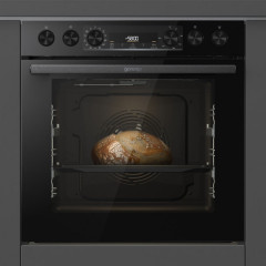 GORENJE Elektro-Herd-Set »BCS737DBGOT« mit 1-fach-Teleskopauszug Aqua Clean 1 Stk. tlg. Pizzafunktion mit 300 °C – perfekt für Pizza, Focaccia und mehr!