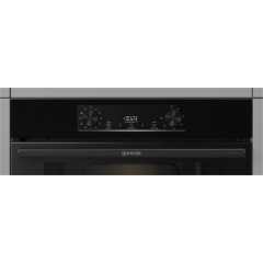 GORENJE Backofen »BO 6735 E02BKOT« mit Teleskopauszug nachrüstbar mit ecoClean Pizzafunktion mit 300 °C – perfekt für Pizza, Focaccia und mehr!