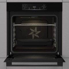 GORENJE Backofen »BO 6735 E02BKOT« mit Teleskopauszug nachrüstbar mit ecoClean Pizzafunktion mit 300 °C – perfekt für Pizza, Focaccia und mehr!