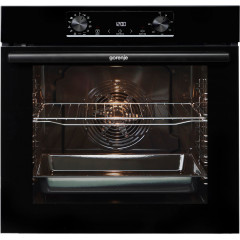 GORENJE Backofen-Set »BOP6737E02BK« mit Teleskopauszug nachrüstbar Pyrolyse-Selbstreinigung 2 Stk. tlg. Pyrolyse: Selbstreinigung durch hohe Hitze ohne Chemie