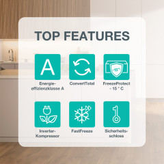 GORENJE Gefriertruhe »FHC22A6W5« 84,2 cm hoch 96,3 cm breit ConvertTotal - gefrieren oder nur kühlen