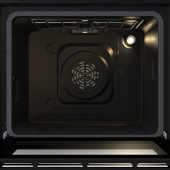 GORENJE Steel Heißluft Set (Einbauherd BCA6737AO5X und Kochfeld ECDA643SC) , Einbauherdset (Glaskeramik, A, 73 l)