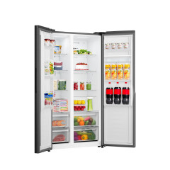 GORENJE SN954E2WDB Side by Side (541 l, E, 1786 mm hoch, Schwarz)