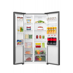 GORENJE SN954E2WDB Side by Side (541 l, E, 1786 mm hoch, Schwarz)