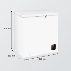 GORENJE FH20E6W5 Gefriertruhe (E, 858 mm hoch)