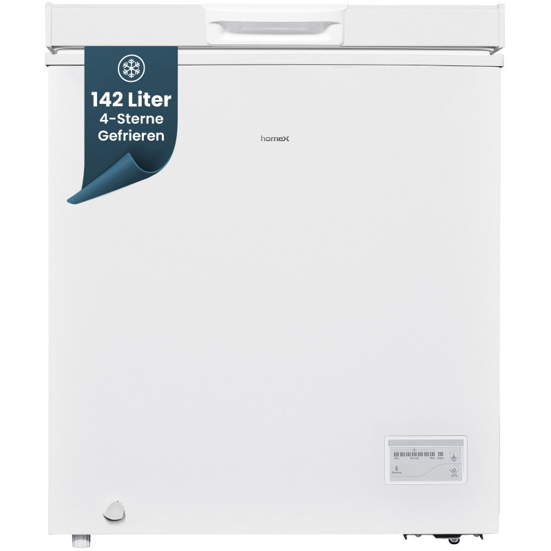 HOMEX FT1421-W Gefriertruhe (E, 850 mm hoch)