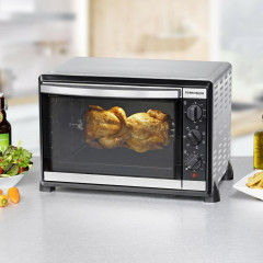 ROMMELSBACHER BG 1805 E EDELSTAHL KLEINBACKOFEN Minibackofen