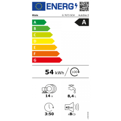 Miele G 7673 SCVi AutoDos Einbau-Geschirrspüler