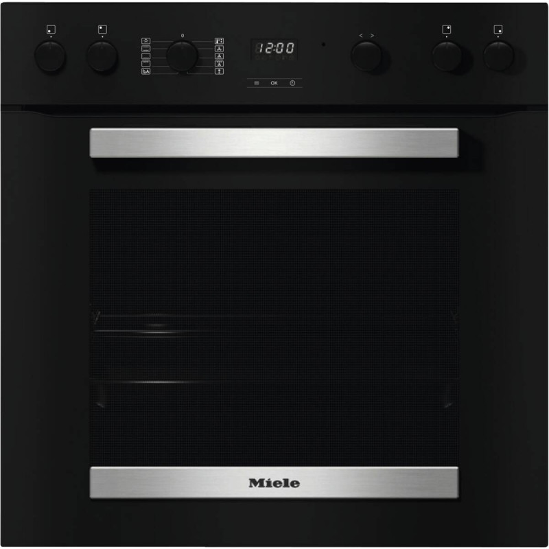 Miele H 2455 E Active - Obsidianschwarz-Edelstahl-Look