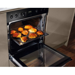 Miele H 2455 E Active - Obsidianschwarz-Edelstahl-Look