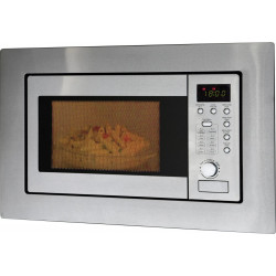 Bomann MWG 2215 EB Mikrowelle Edelstahl 800W Einbaufähig, Grillfunktion Bomann MWG 2215 EB Mikrowelle Edelstahl 800W Einbaufähig, Grillfunktion