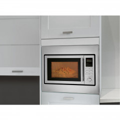 BOMANN MWG 2216 H EB 25L, Mikrowelle (900 Watt, 25 l Garraum-Volumen, Grillfunktion, Heißluftfunktion)