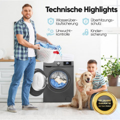 BOMANN WAT 7186 TITAN 8KG Waschtrockner (8 kg / 5 kg, 1400 U/Min.)
