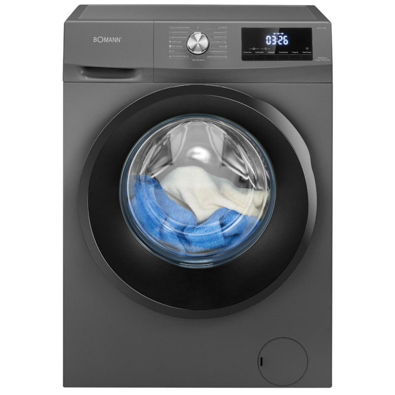 BOMANN WAT 7186 TITAN 8KG Waschtrockner (8 kg / 5 kg, 1400 U/Min.)