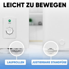 BOMANN GT 7355 WEISS 54,5CM D 100L Gefriertruhe (D, 850 mm hoch)