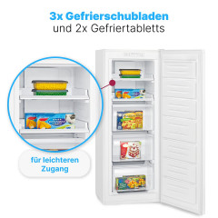 BOMANN GS 7362 Gefrierschrank (C, 143 cm hoch)