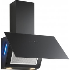 BOMANN DU 7611 G SCHWARZ 60MM A+ LED AMBILIGHT, Dunstabzugshaube (600 mm breit, 296 mm tief)