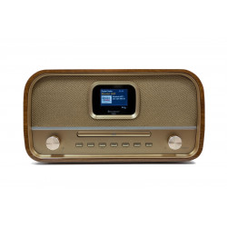 SOUNDMASTER DAB 970 BR1 BRAUN DAB+ Radio, Digital, DAB+, FM, Bluetooth, Holzfurnier