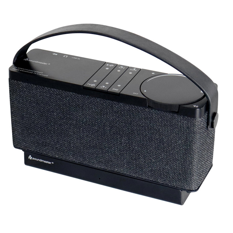 SOUNDMASTER TVL 24 SW Horst, Lautsprecher, Schwarz)