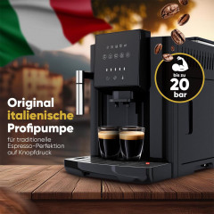 PROFI COOK PC-KAV 1281 KAFFEEVOLLAUTOMAT TOUCH SCHWARZ Kaffeevollautomat Schwarz