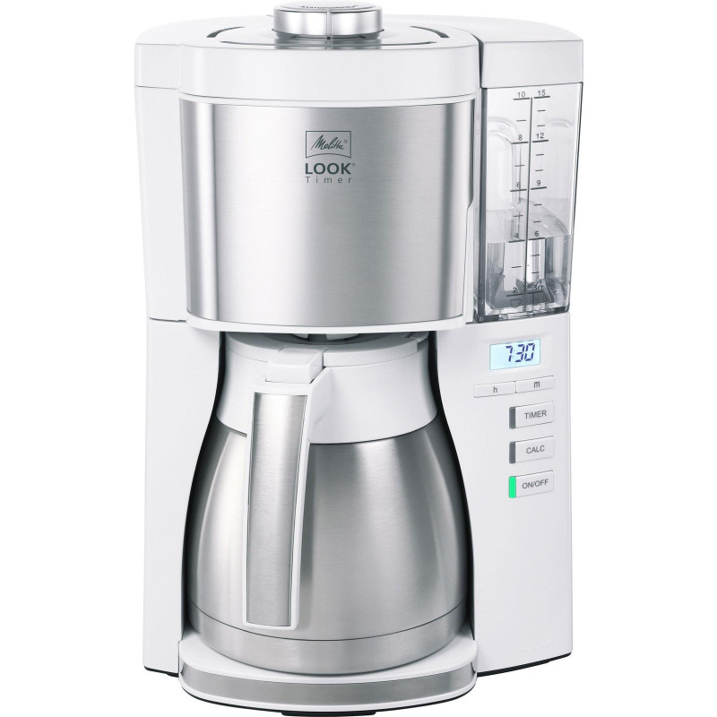 MELITTA 1025-17 LOOK V THERM TIMER WEISS Kaffeemaschine Weiß