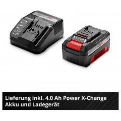 Einhell Power X-Change TE-SV 18 Li (1x4,0Ah) 2347187 Akku-Handstaubsauger 18V inkl. Akku, inkl. Ladegerät