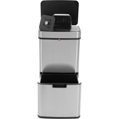 Hailo Mülltrennsystem »Öko Vario XL« 3 Behälter 54 Liter, Edelstahl, Kunststoff Inneneimer, Sensortechnik