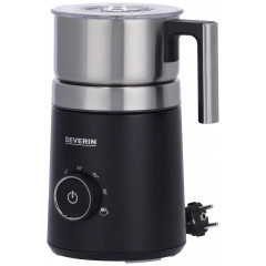 Severin SM 3586 SM 3586 Milchaufschäumer Edelstahl (gebürstet), Schwarz (matt) 500 W