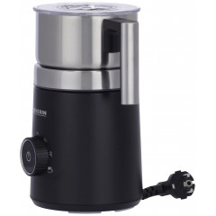 Severin SM 3586 SM 3586 Milchaufschäumer Edelstahl (gebürstet), Schwarz (matt) 500 W