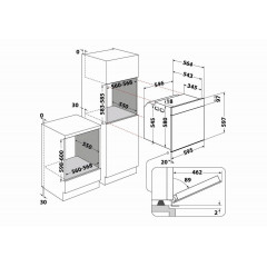 Bauknecht BBI4S8PM1SK - Schwarzes Glas