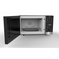 BAUKNECHT Mikrowelle »MW 49 SL« Grill und Heißluft 1900 W Dampfgaren, Grill, Heißluft und Crisp für schnelle knusprige Pizza